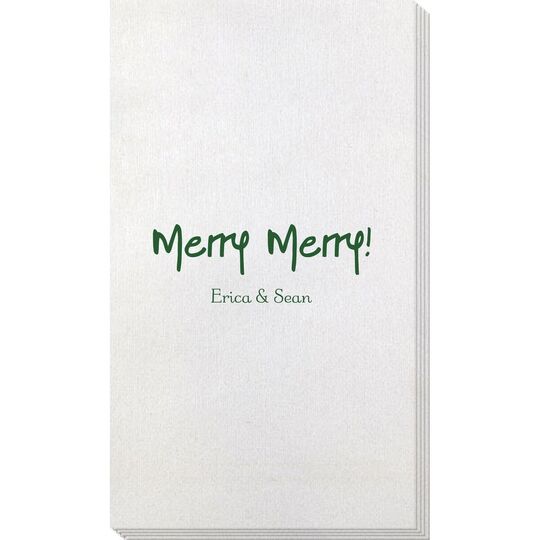 Studio Merry Merry Bamboo Luxe Guest Towels